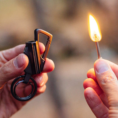 Refillable Permanent Match Bottle Opener Keychain