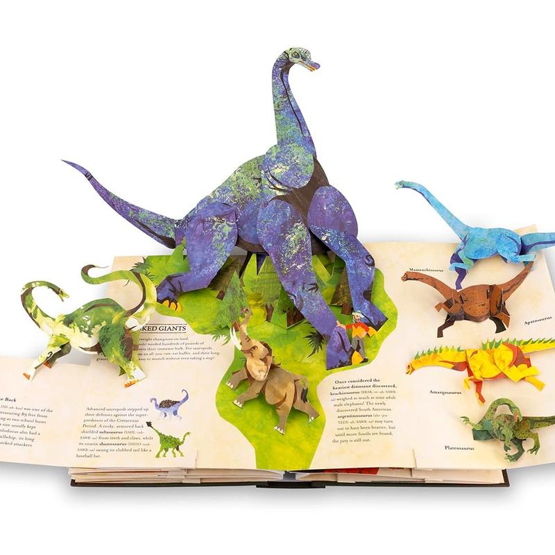 3D 🦖Encyclopedia Prehistoric Dinosaurs Pop-Up Book