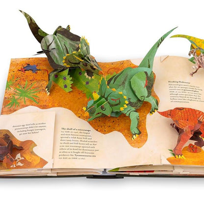 3D 🦖Encyclopedia Prehistoric Dinosaurs Pop-Up Book