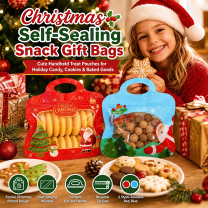 Festive Self Seal Treat Bags