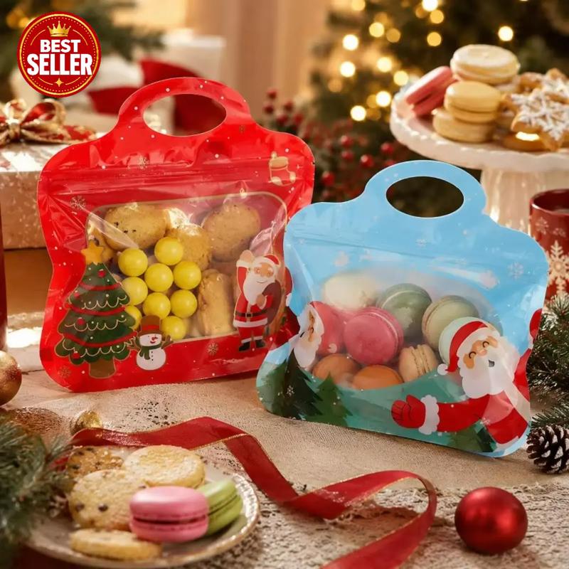 Festive Self Seal Treat Bags