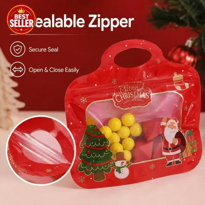 Festive Self Seal Treat Bags