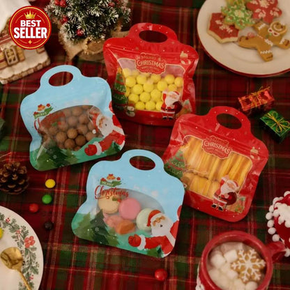 Festive Self Seal Treat Bags