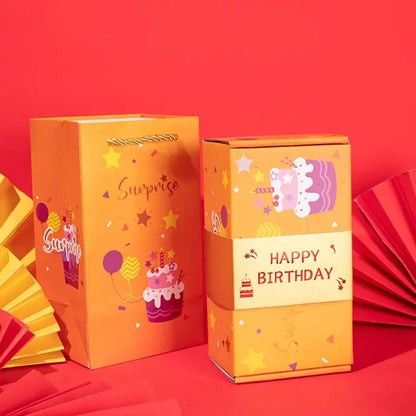 Pop-Up Christmas Surprise Gift Box – Cash & Gift Card Reveal