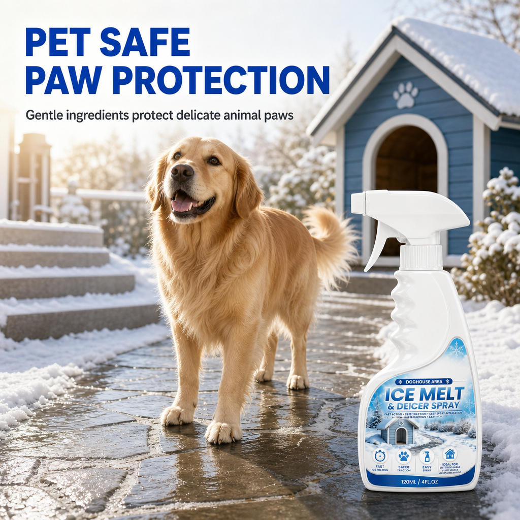 🐾 50% OFF! ❄️ Ice & Frost Melt Spray – Make Winter Walkways Easier! 🏡